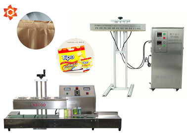 Çok İşlevli Ticari Gıda Vakum Sealer Folyo Yapıştırma Makinesi 20 - 300mm Şişe Yüksekliği