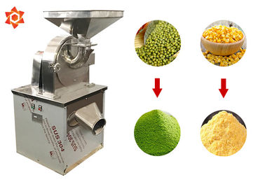 200kg / H Kapasiteli Soya Öğütücü Makinesi Un Tahıl Gıda Taşlama Makinesi