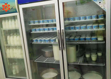 Büyük Kapasiteli Süt İşleme Makinesi Küçük Ölçekli Endüstriyel Yoğurt Makinesi Makinesi