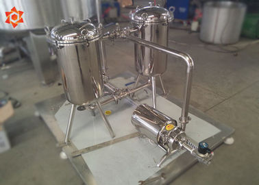 150L - 1000 L / Zaman Süt Sütü Üretim Makinaları Yıkanabilir Kahve Filtresi