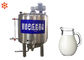 Kapasite 300 L / Zaman Pastörize Süt İşleme Hattı UHT Süt Sterilizatör Makinesi