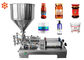 Stand Up Süt Suyu Sıvı Emzikli Kese Dolum Makinesi 0.4 - 0.6 Mpa Hava Basıncı